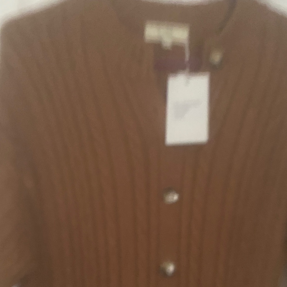 Brown Ribbed dress